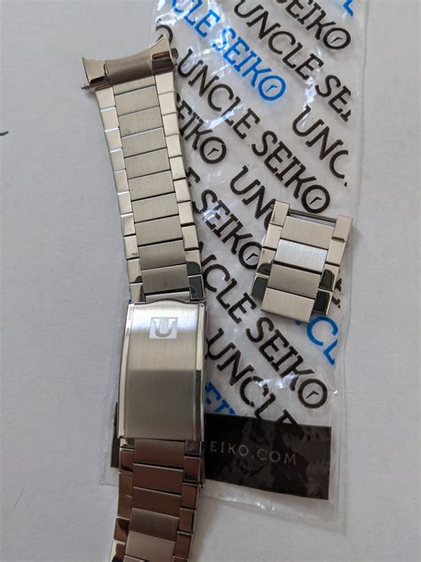 uncle seiko flat link bracelet